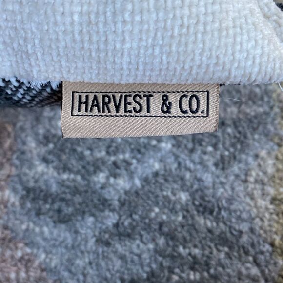 Harvest & Co Pumpkin Fall Buffalo Plaid Throw Pillow - Picture 5 of 7